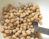ひよこ豆とオリーブの簡単ブルスケッタ2種作り方3写真