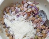 ひよこ豆とオリーブの簡単ブルスケッタ2種作り方5写真