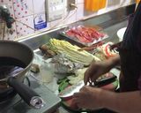 安い肉が硬くならない我家のうどんすき焼き作り方5写真