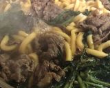 安い肉が硬くならない我家のうどんすき焼き作り方28写真