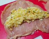 鳥むね肉巻きチャーハン作り方2写真