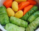 裏技つき、ホワイトソースロールキャベツ作り方12写真