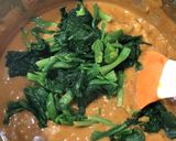 ほうれん草入りトマト缶バターチキンカレー作り方11写真