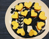 【巻き寿司】ハートの卵焼き♡作り方1写真