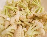 カリフローレのシャキシャキ炒め作り方3写真