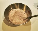 もっちりむっちり　米粉蒸しパン　ココア味作り方4写真