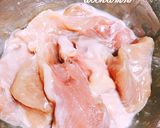 ふわふわ胸肉！鶏の味噌マーマレード煮作り方4写真