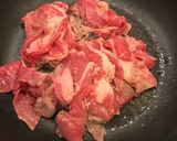 牛肉、ごぼう、蓮根の甘辛炒め！味濃いめ作り方7写真