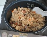 甘辛きのこたっぷり炊き込み＋混ぜご飯作り方8写真