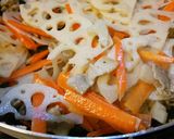 味噌カレーれんこんきんぴら。作り方7写真