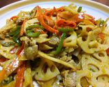 味噌カレーれんこんきんぴら。作り方10写真