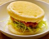 チキンタツタ風バーガー作り方5写真