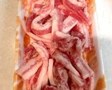 作り置き☆常備菜のために作る豚肉野菜炒め作り方2写真