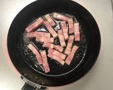 ほうれん草とベーコンのパスタ作り方3写真