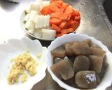 簡単!モツ煮込み!(^^)!作り方1写真