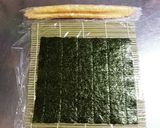 【巻き寿司】ハートの卵焼き♡作り方5写真