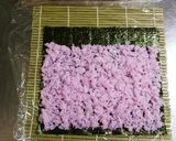 【巻き寿司】ハートの卵焼き♡作り方6写真
