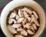 しっとり柔らか☆ささみで親子丼作り方4写真