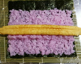 【巻き寿司】ハートの卵焼き♡作り方9写真