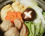 お鍋に、長ネギ巾着作り方4写真