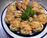 詰め込んでないけど…乗せて焼く手羽餃子♪作り方18写真