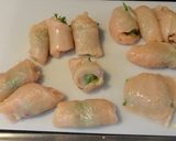 ふわサク☆大葉とチーズの鶏むね肉巻き作り方4写真