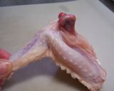 詰め込んでないけど…乗せて焼く手羽餃子♪作り方8写真