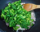 めっけもん♪菜の花のバター炒め作り方3写真