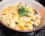 リメイク！【かき揚げのふわふわ卵とじ丼】作り方12写真
