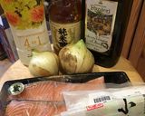 生サーモン・新たまねぎマリネ作り方1写真