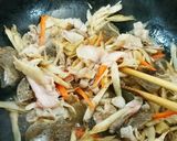食感面白い冷凍蒟蒻と豚肉のきんぴら仕立て作り方3写真