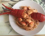 伊勢海老のトマトパスタ作り方4写真