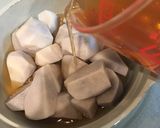 【あと出しご飯】牛こまとかいわれの里芋鍋作り方3写真
