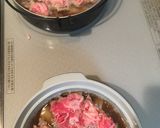 【あと出しご飯】牛こまとかいわれの里芋鍋作り方5写真