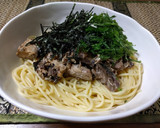 鯖缶丸ごと　和風ペペロンチーノ作り方8写真