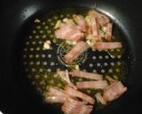 おつまみ　なすとベーコンのみそ炒め作り方4写真