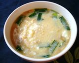 エビにら白菜☆中華卵雑炊作り方5写真