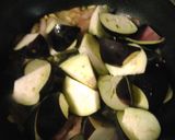 おつまみ　なすとベーコンのみそ炒め作り方5写真