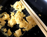 菜の花と甘辛そぼろの彩り混ぜご飯作り方3写真