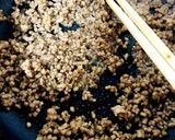 菜の花と甘辛そぼろの彩り混ぜご飯作り方5写真
