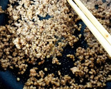 菜の花と甘辛そぼろの彩り混ぜご飯作り方5写真