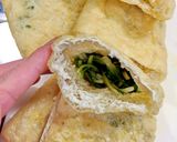 水菜と卵の巾着作り方4写真