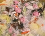 白菜と肉団子のスタミナスープ☆作り方4写真