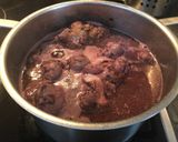 スペイン家庭料理☆ほほ肉の赤ワイン煮作り方6写真