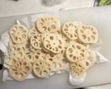 蓮根のはさみ焼き♪作り方5写真