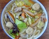 ちゃんぽんうどん(福岡ではどんめん）作り方7写真