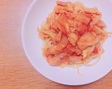 キャベツのトマトソースパスタ作り方7写真