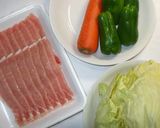 キャベツの梅肉炒め♪簡単作り方1写真