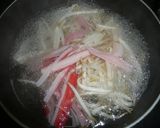 餃子の皮で♪お手軽中華スープ作り方2写真