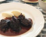 スペイン家庭料理☆ほほ肉の赤ワイン煮作り方13写真